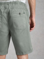 White Stuff Green Sutton Drawstring Shorts - Image 4 of 6