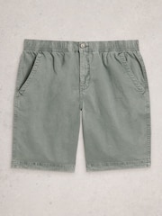White Stuff Green Sutton Drawstring Shorts - Image 5 of 6