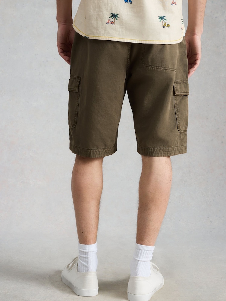 White Stuff Green Kemble Cargo Shorts - Image 2 of 6