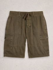 White Stuff Green Kemble Cargo Shorts - Image 5 of 6