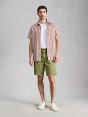 White Stuff Pink Finsbury Ss Floral Print Shirt - Image 3 of 6