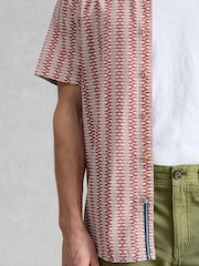 White Stuff Pink Finsbury Ss Floral Print Shirt - Image 4 of 6