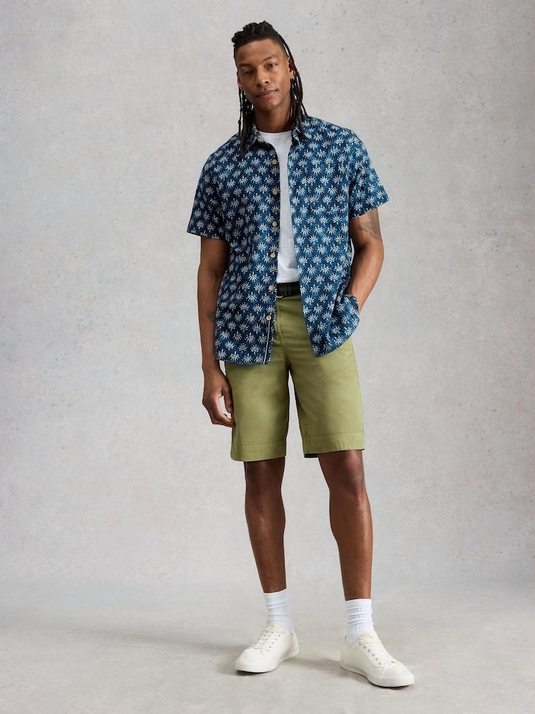 Camisa com estampa Batik Finsbury da White Stuff - Imagem 1 de 6