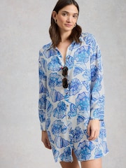 White Stuff Suzie Beach Shirt Dress - Image 1 of 6