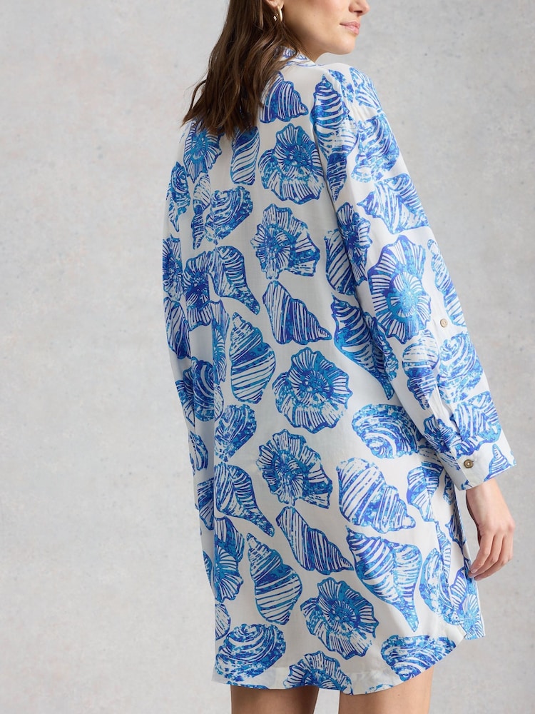 White Stuff Suzie Beach Shirt Dress - Image 2 of 6 White Stuff Suzie Beach Shirt Dress - Image 2 of 6