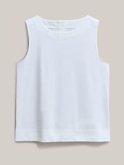 Hobbs White Fern Button Top - Image 5 of 5