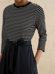 Hobbs Blue Petite Viviana Dress - Image 4 of 4