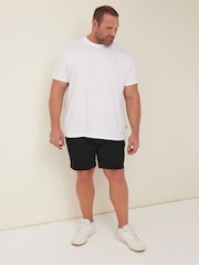 BadRhino Big & Tall Black Stretch Chino Shorts - Image 2 of 4