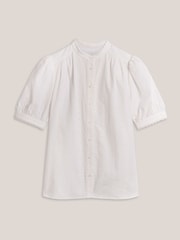 Hobbs White Sawyer Blouse - Image 4 of 4