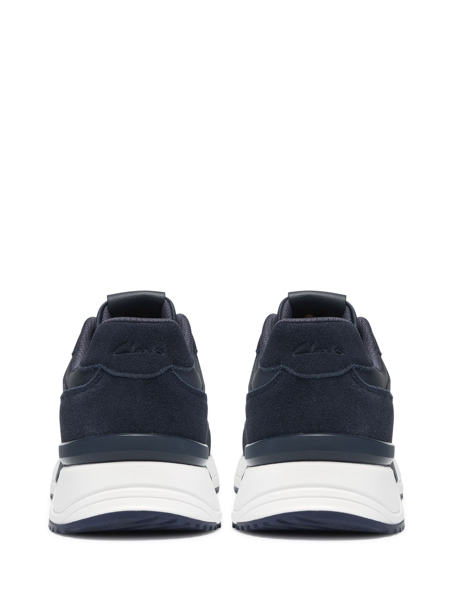 Buy Clarks Blue Brayford Run Shoes from the Next UK online shop