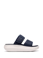 Clarks Blue Solevana Star2 Sandals - Image 1 of 6