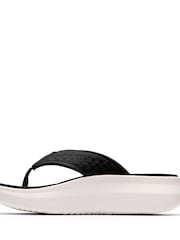 Clarks Black Solevana Post2 Sandals - Image 2 of 6