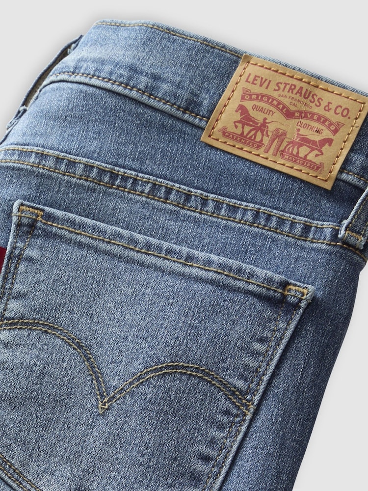 Levi's® Eternal Indigo Mid Blue 311 Shaping Straight Jeans - Image 5 of 5 Levi's® Eternal Indigo Mid Blue 311 Shaping Straight Jeans - Image 5 of 5