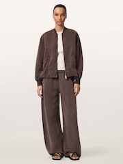 AllSaints Brown Sofi Jacket - Image 3 of 7