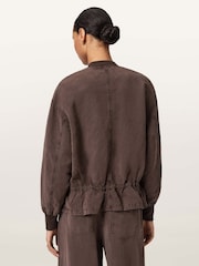 AllSaints Brown Sofi Jacket - Image 5 of 7
