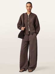 AllSaints Brown Sofi Jacket - Image 6 of 7