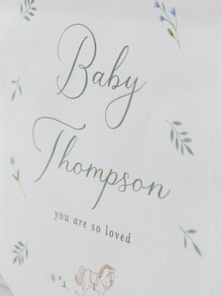 Personalised New Baby Wall Hanging Decoration by Made Yours - Image 3 of 3