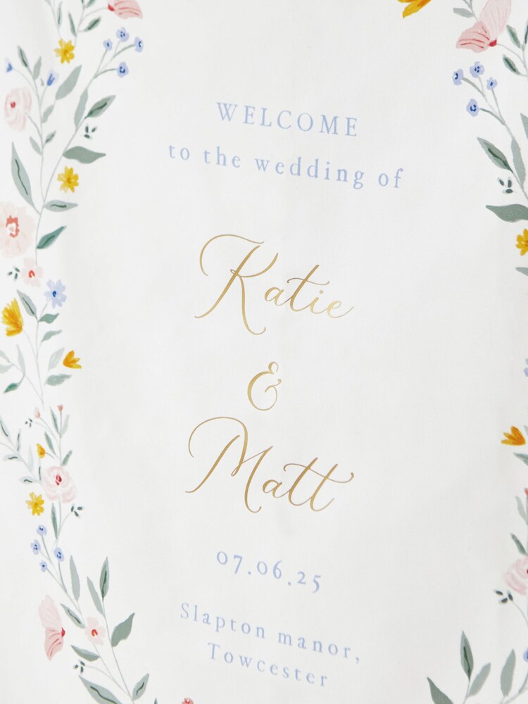 Made Yours Natural Personalised Wildflower Wedding Keepsakes Wooden Box - Image 2 of 4 Made Yours Natural Personalised Wildflower Wedding Keepsakes Wooden Box - Image 2 of 4