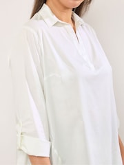 Evans White Overhead Shirt - Image 4 of 5