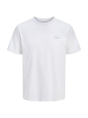 JACK & JONES White Regular Fit T-Shirts 4 Pack - Image 2 of 7