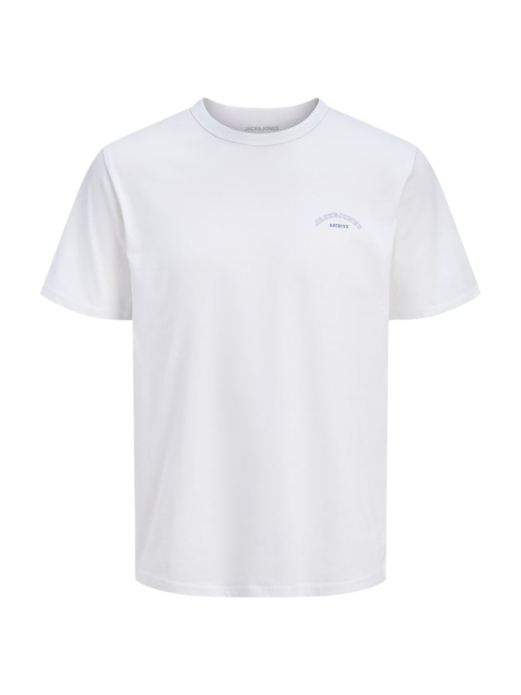 JACK & JONES White Regular Fit T-Shirts 4 Pack - Image 2 of 7