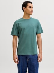 JACK & JONES White Regular Fit T-Shirts 4 Pack - Image 6 of 7