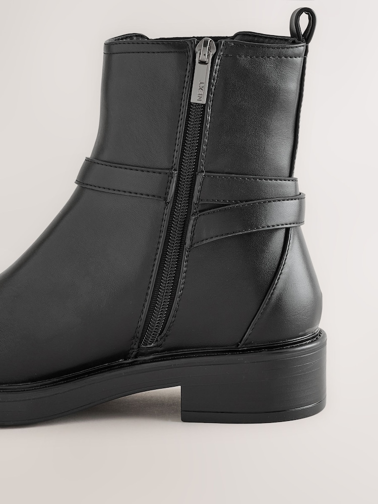 Μαύρο - Forever Comfort® Chelsea Knot Ankle Boots - Εικόνα 4 από 4