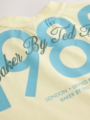 Baker by Ted Baker Oversized Graphic T-Shirt - Image 6 of 6