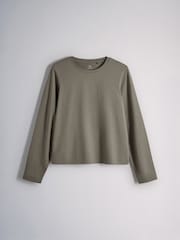 The Set 3 Pack Long Sleeve Cotton Pyjamas Animal/Taupe/Ecru - Image 6 of 9