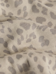 The Set 3 Pack Long Sleeve Cotton Pyjamas Animal/Taupe/Ecru - Image 8 of 9
