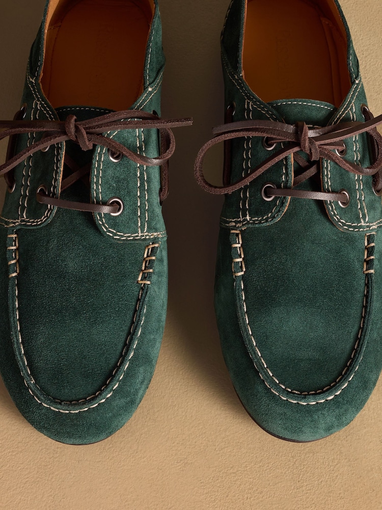 Russell & Bromley Teal Blue Somerford Loafers - Image 7 of 7