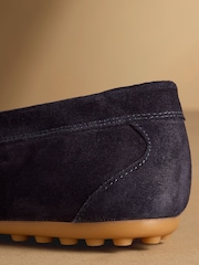 Russell & Bromley Navy Stapeley Loafers - Image 6 of 7