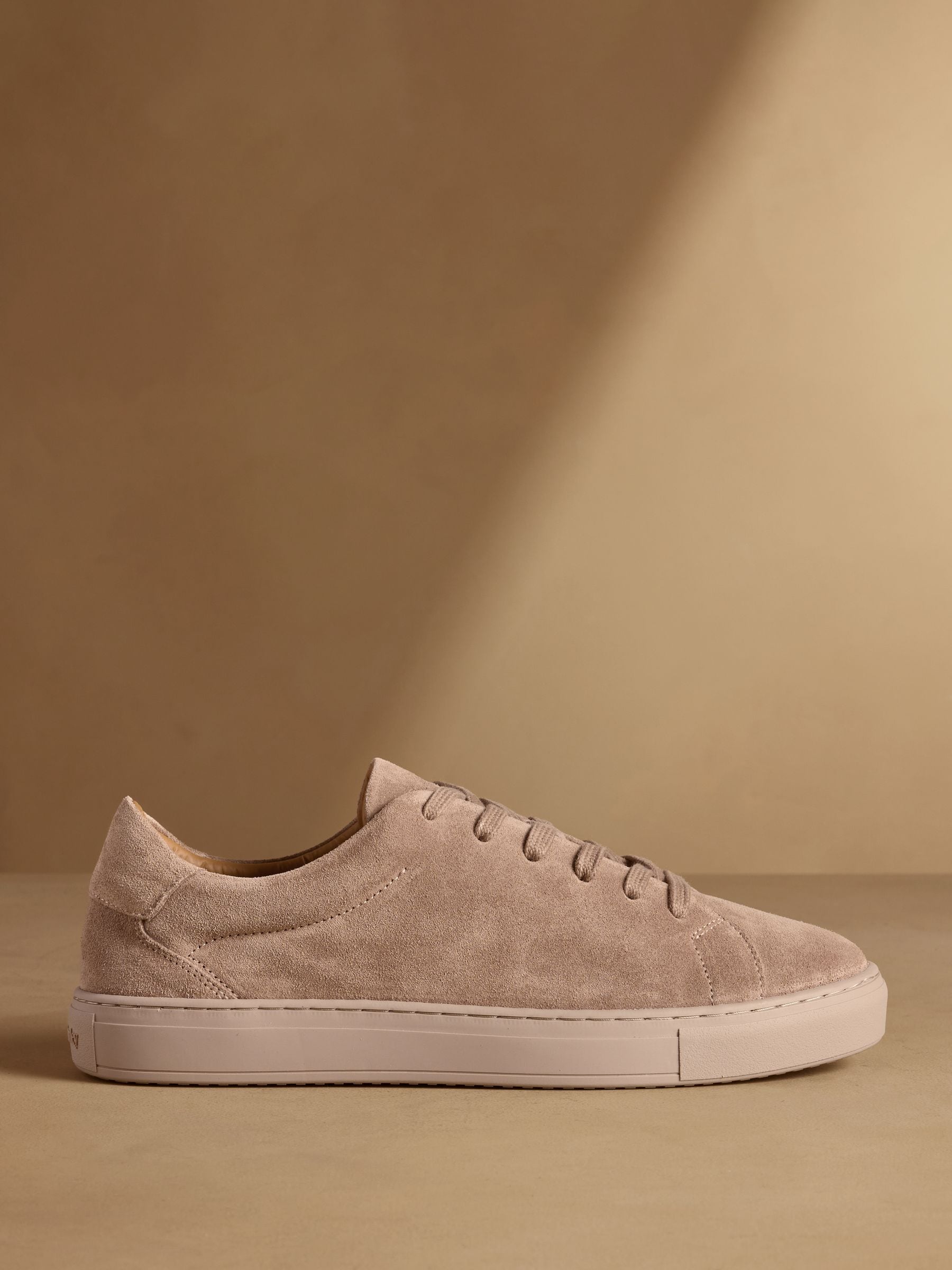 Buy Russell & Bromley Stone Suede Redburn Classic Trainers from