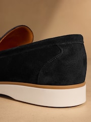 Navy Suede - ស្បែកជើង​ប៊ូឡុង Russell & Bromley Benny - រូបភាព 9 នៃ 10