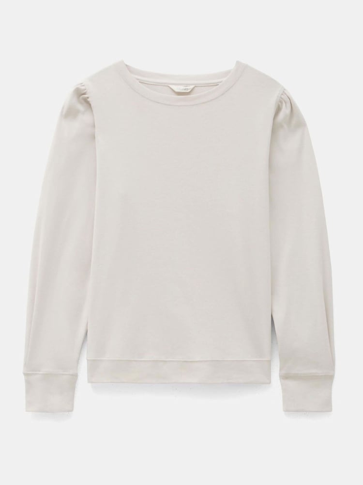 שמנת - Hush חולצה מכותנת ג'רזי עם שרוול נפוח, דגם Emily - תמונה 5 מתוך 5 שמנת - Hush חולצה מכותנת ג'רזי עם שרוול נפוח, דגם Emily - תמונה 5 מתוך 5