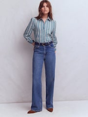 Boden Blue Cara Denim Shirt - Image 4 of 6