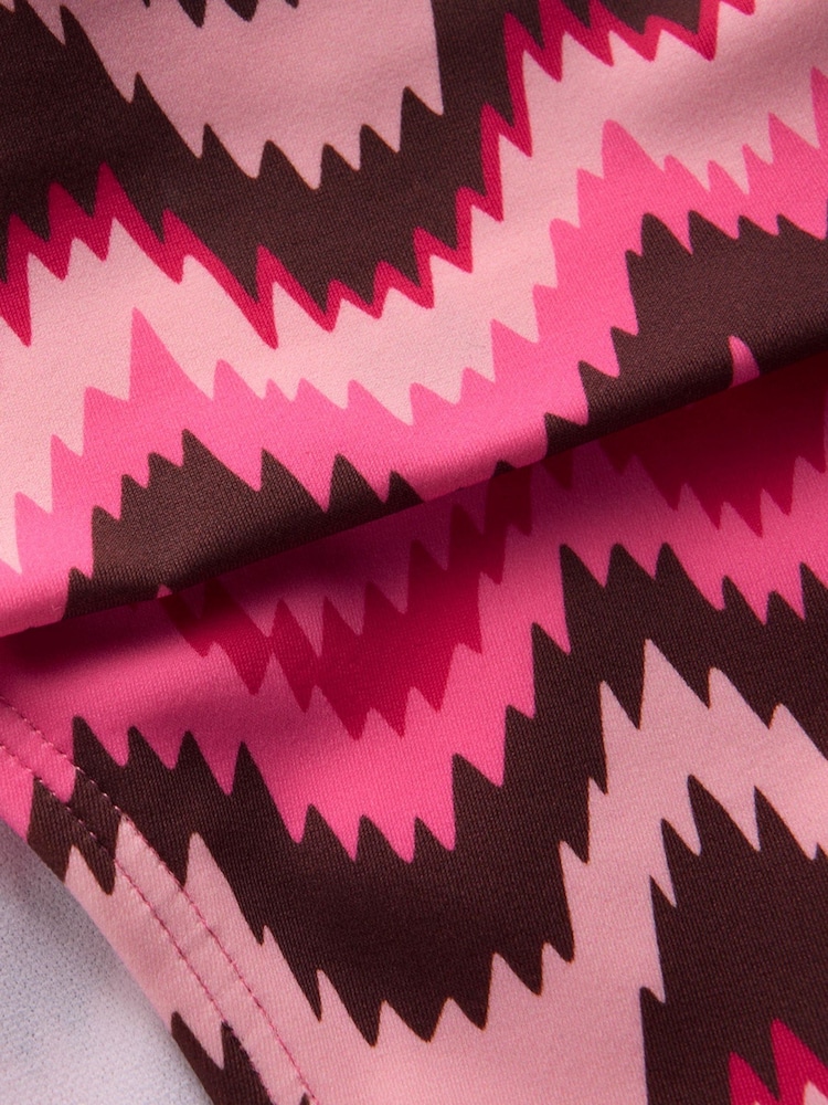 Boden Pink Classic Fold Bikini Bottoms - Image 7 of 7