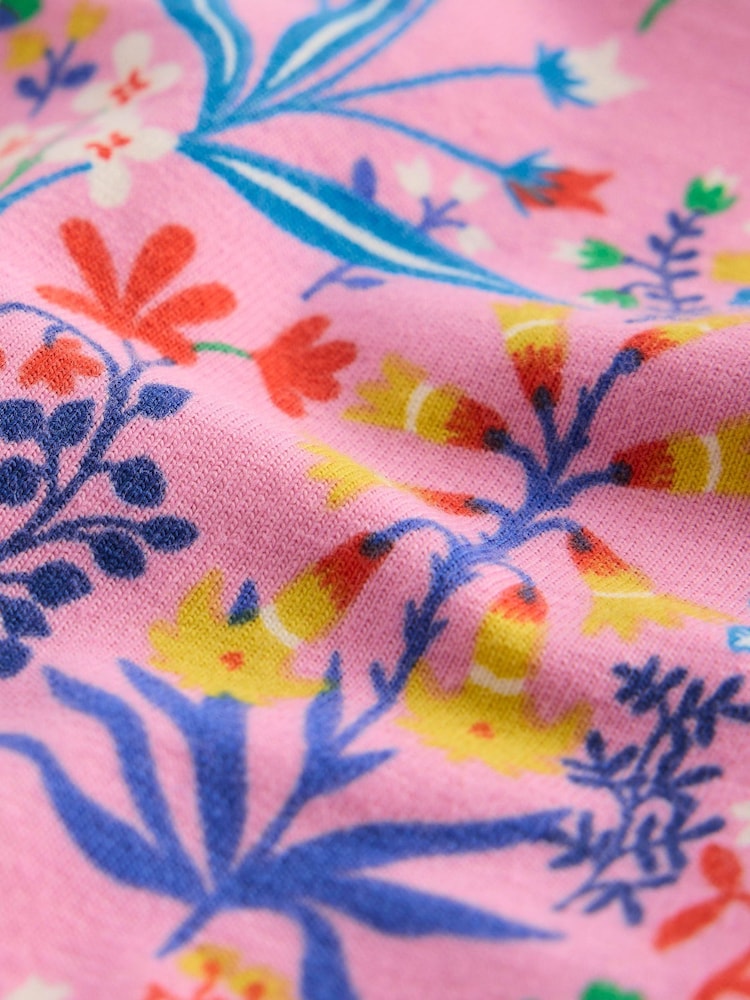 Boden Pink Cartwheel Shorts - Image 3 of 3