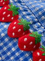 Boden Blue Flutter Trim Swimsuit - Image 3 of 3