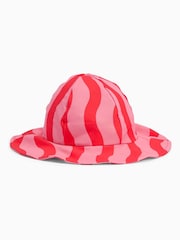 KIDLY by MORI Pink Floppy Sunsafe Swim Hat - Image 2 of 4