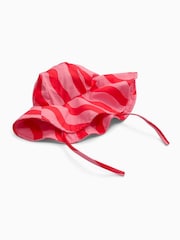KIDLY by MORI Pink Floppy Sunsafe Swim Hat - Image 3 of 4