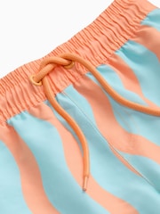 KIDLY by MORI Turquiose Orange Board Sunsafe Suit - Image 6 of 6