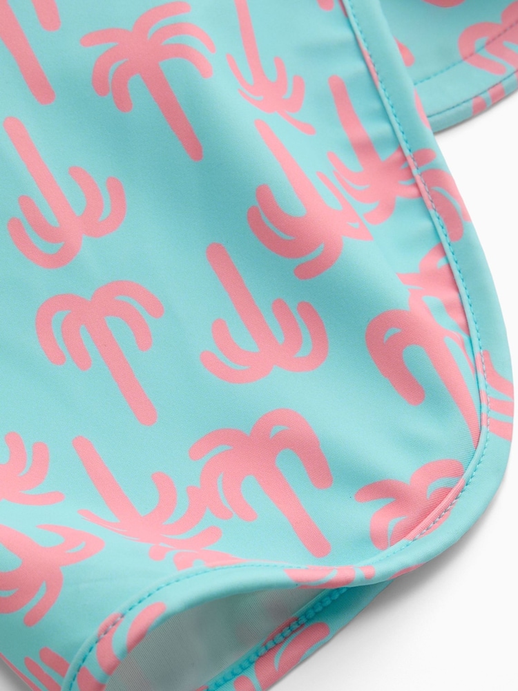 KIDLY by MORI Blue Sunsafe Swim Hat - Image 4 of 4