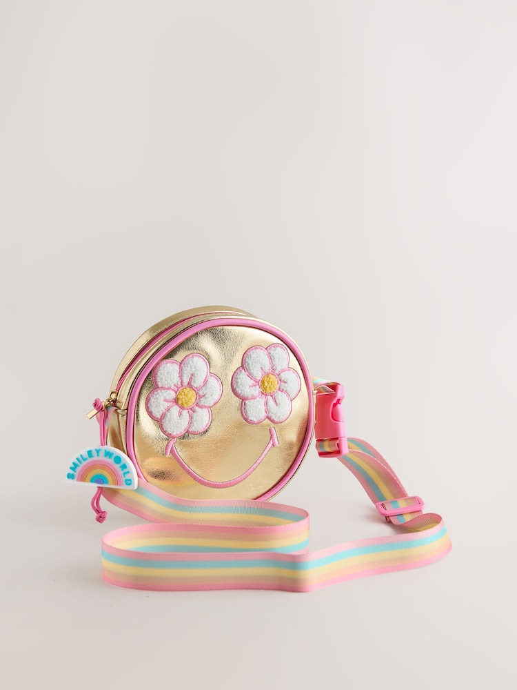 金色 - Smiley Metallic Bag - 圖片 1，共 5