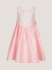 Monsoon Pink Juno Lace Bodice Party Dress - Image 1 of 3