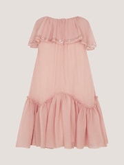 Monsoon Pink Elena Sequin Swing Party Dress - Image 2 of 3