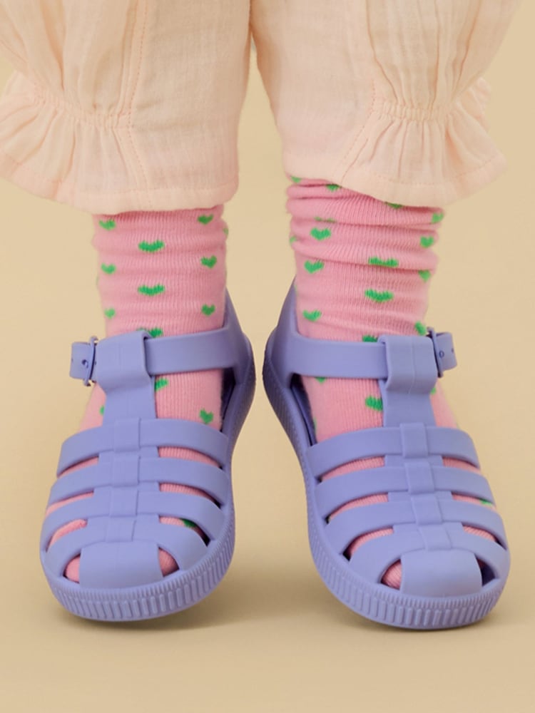 パープル - KIDLY by MORI ソフトで快適なジェリーサンダル - 画像 1 / 6