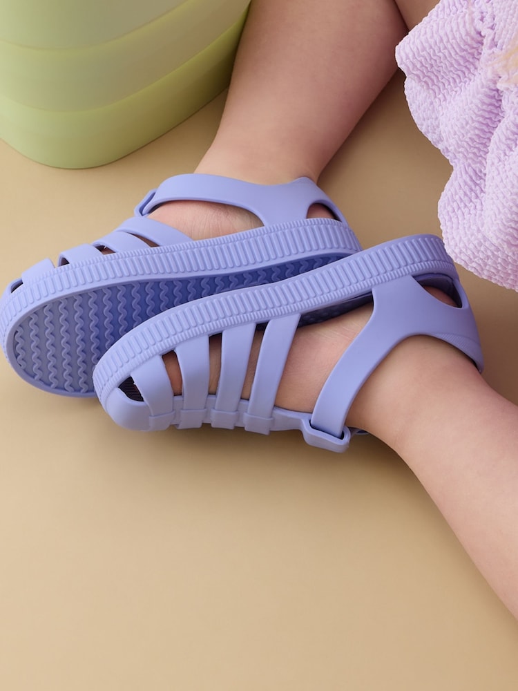 パープル - KIDLY by MORI ソフトで快適なジェリーサンダル - 画像 2 / 6
