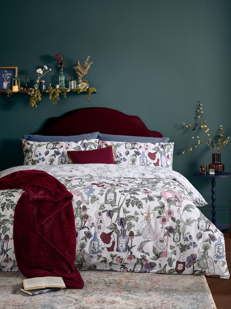 Furn Multi Pick Your Poison Reversible Duvet Cover and Pillowcase Set - Image 1 of 4 Furn Multi Pick Your Poison Reversible Duvet Cover and Pillowcase Set - Image 1 of 4