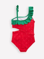 Boden Red Lettice Cut Out Swimsuit - Image 2 of 3